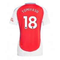 Dámy Fotbalový dres Arsenal Takehiro Tomiyasu #18 2024-25 Domácí Krátký Rukáv